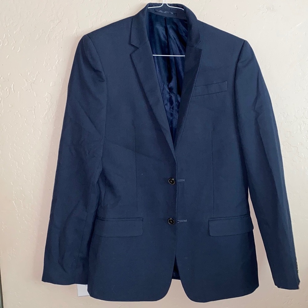 River island navy blue blazer